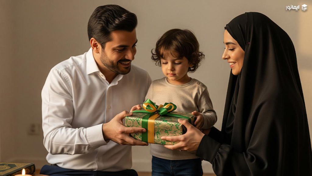  هدیه دادن به اعضای خانواده
